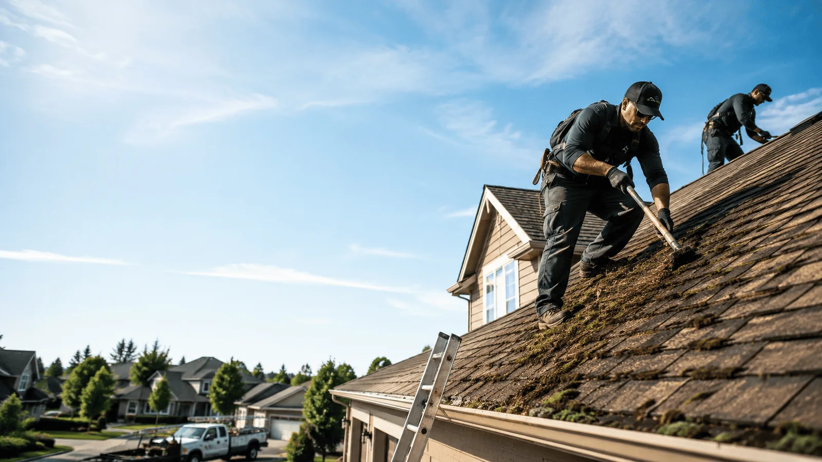 Roof Moss Removal in Carthage, IN near me